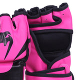 Maxbell Mma Gloves Sparring Gear Waterproof Boxing Gloves for Adult Unisex Men Women Pink