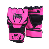 Maxbell Mma Gloves Sparring Gear Waterproof Boxing Gloves for Adult Unisex Men Women Pink