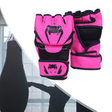 Maxbell Mma Gloves Sparring Gear Waterproof Boxing Gloves for Adult Unisex Men Women Pink