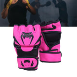 Maxbell Mma Gloves Sparring Gear Waterproof Boxing Gloves for Adult Unisex Men Women Pink