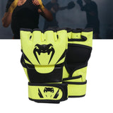 Maxbell Mma Gloves Sparring Gear Waterproof Boxing Gloves for Adult Unisex Men Women Green