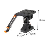 Maxbell Fish Finder Mount Transducer Mounting Arm Universal Mounting Plate Ball Base