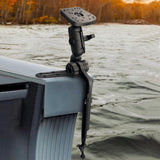 Maxbell Fish Finder Mount Transducer Mounting Arm Universal Mounting Plate Ball Base