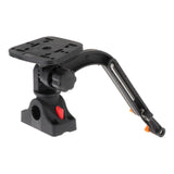 Maxbell Fish Finder Mount Transducer Mounting Arm Universal Mounting Plate Ball Base