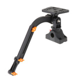 Maxbell Fish Finder Mount Transducer Mounting Arm Universal Mounting Plate Ball Base