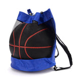 Maxbell Basketball Carrying Backpack Oxford Cloth Rugby Ball Gym Bag Single Ball Bag