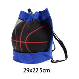 Maxbell Basketball Carrying Backpack Oxford Cloth Rugby Ball Gym Bag Single Ball Bag