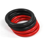 Maxbell 2Pcs Gymnastics Rings Bar Attachment Workout for Women Men Training Gym Ring Red