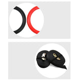 Maxbell 2Pcs Gymnastics Rings Bar Attachment Workout for Women Men Training Gym Ring Red