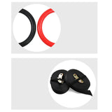 Maxbell 2Pcs Gymnastics Rings Bar Attachment Workout for Women Men Training Gym Ring Black