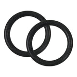 Maxbell 2Pcs Gymnastics Rings Bar Attachment Workout for Women Men Training Gym Ring Black