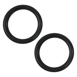 Maxbell 2Pcs Gymnastics Rings Bar Attachment Workout for Women Men Training Gym Ring Black