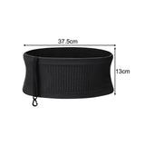 Maxbell Fanny Pack Running Belt Pouch Waist Pack Bag for Exercise Women Men Trekking Black XL