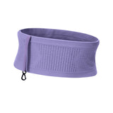 Maxbell Fanny Pack Running Belt Pouch Waist Pack Bag for Exercise Women Men Trekking Violet M