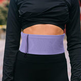 Maxbell Fanny Pack Running Belt Pouch Waist Pack Bag for Exercise Women Men Trekking Violet M
