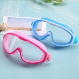 Maxbell Kids Swim Goggles with Earplug Adjustable for Kids 6-14 Teenagers Boys Girls Pink