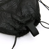 Maxbell Mesh Drawstring Backpack Durable Mesh Bag Rucksack for Yoga Swimming Camping 40cmx45cm