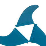 Maxbell Stand up Paddle Board Fin 3Pcs/Set Surfboard Fins for Surfboard Repair Parts Blue