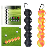 Maxbell Club Ball Pouch Holds 5 Balls for Training Aid Golf Club Accessories Golfers Black