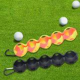 Maxbell Club Ball Pouch Holds 5 Balls for Training Aid Golf Club Accessories Golfers Black