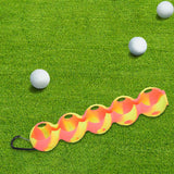 Maxbell Club Ball Pouch Holds 5 Balls for Training Aid Golf Club Accessories Golfers Mulicolor