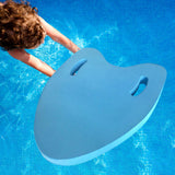 Maxbell Swimming Kickboard with Grip Handles Float Swim Buoy Swimming Floating Board A Shaped Blue