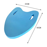 Maxbell Swimming Kickboard with Grip Handles Float Swim Buoy Swimming Floating Board A Shaped Blue