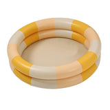 Maxbell Baby Paddling Pool Bathtub Girls Boys Inflatable Kids Swimming Pool Floats Yellow 1.2m