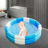 Maxbell Inflatable Baby of Swimming Pool Portable for Children Toys Kids Girls and Boys Blue 61cm