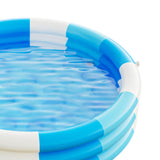 Maxbell Inflatable Baby of Swimming Pool Portable for Children Toys Kids Girls and Boys Blue 90cm