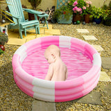 Maxbell Inflatable Baby of Swimming Pool Portable for Children Toys Kids Girls and Boys Pink 61cm