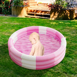 Maxbell Inflatable Baby of Swimming Pool Portable for Children Toys Kids Girls and Boys Pink 61cm