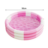 Maxbell Inflatable Baby of Swimming Pool Portable for Children Toys Kids Girls and Boys Pink 90cm