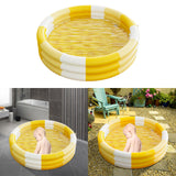 Maxbell Inflatable Baby of Swimming Pool Portable for Children Toys Kids Girls and Boys Yellow 61cm