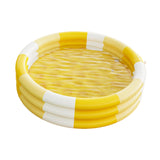 Maxbell Inflatable Baby of Swimming Pool Portable for Children Toys Kids Girls and Boys Yellow 120cm