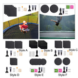 Maxbell Trampoline Repair Kit Trampoline Pad Holes Broken Replacement Repair Patches Style A
