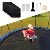 Maxbell Trampoline Repair Kit Trampoline Pad Holes Broken Replacement Repair Patches Style B