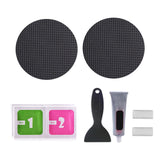 Maxbell Trampoline Repair Kit Trampoline Pad Holes Broken Replacement Repair Patches Style F