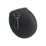 Maxbell Golf Ball Cleaner with Clip Portable Golf Ball Wiping Golf Ball Cleaning Bag Black