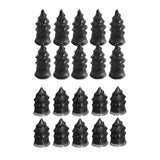 Maxbell 10Pcs Quick Repair Tool Vacuum Tyre Repair Rubber Nail for Car Tire Puncture 0.53cmx1.17cm