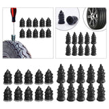 Maxbell 10Pcs Quick Repair Tool Vacuum Tyre Repair Rubber Nail for Car Tire Puncture 0.53cmx1.17cm