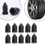 Maxbell 10Pcs Quick Repair Tool Vacuum Tyre Repair Rubber Nail for Car Tire Puncture 0.53cmx1.17cm