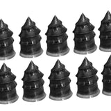 Maxbell 10Pcs Quick Repair Tool Vacuum Tyre Repair Rubber Nail for Car Tire Puncture 0.53cmx1.17cm