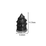 Maxbell 10Pcs Quick Repair Tool Vacuum Tyre Repair Rubber Nail for Car Tire Puncture 0.53cmx1.17cm