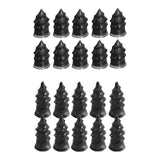 Maxbell 10Pcs Quick Repair Tool Vacuum Tyre Repair Rubber Nail for Car Tire Puncture 0.53cmx1.17cm