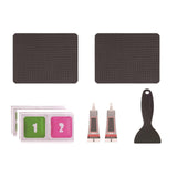 Maxbell Trampoline Patch Kit Replacement Waterproof Big Holes Trampoline Accessories Rectangular  2 Patches