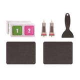 Maxbell Trampoline Patch Kit Replacement Waterproof Big Holes Trampoline Accessories Rectangular  2 Patches