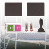 Maxbell Trampoline Patch Kit Replacement Waterproof Big Holes Trampoline Accessories Rectangular  2 Patches