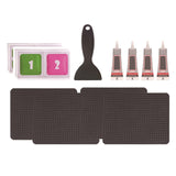 Maxbell Trampoline Patch Kit Replacement Waterproof Big Holes Trampoline Accessories Rectangular  4 Patches