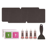 Maxbell Trampoline Patch Kit Replacement Waterproof Big Holes Trampoline Accessories Rectangular  4 Patches